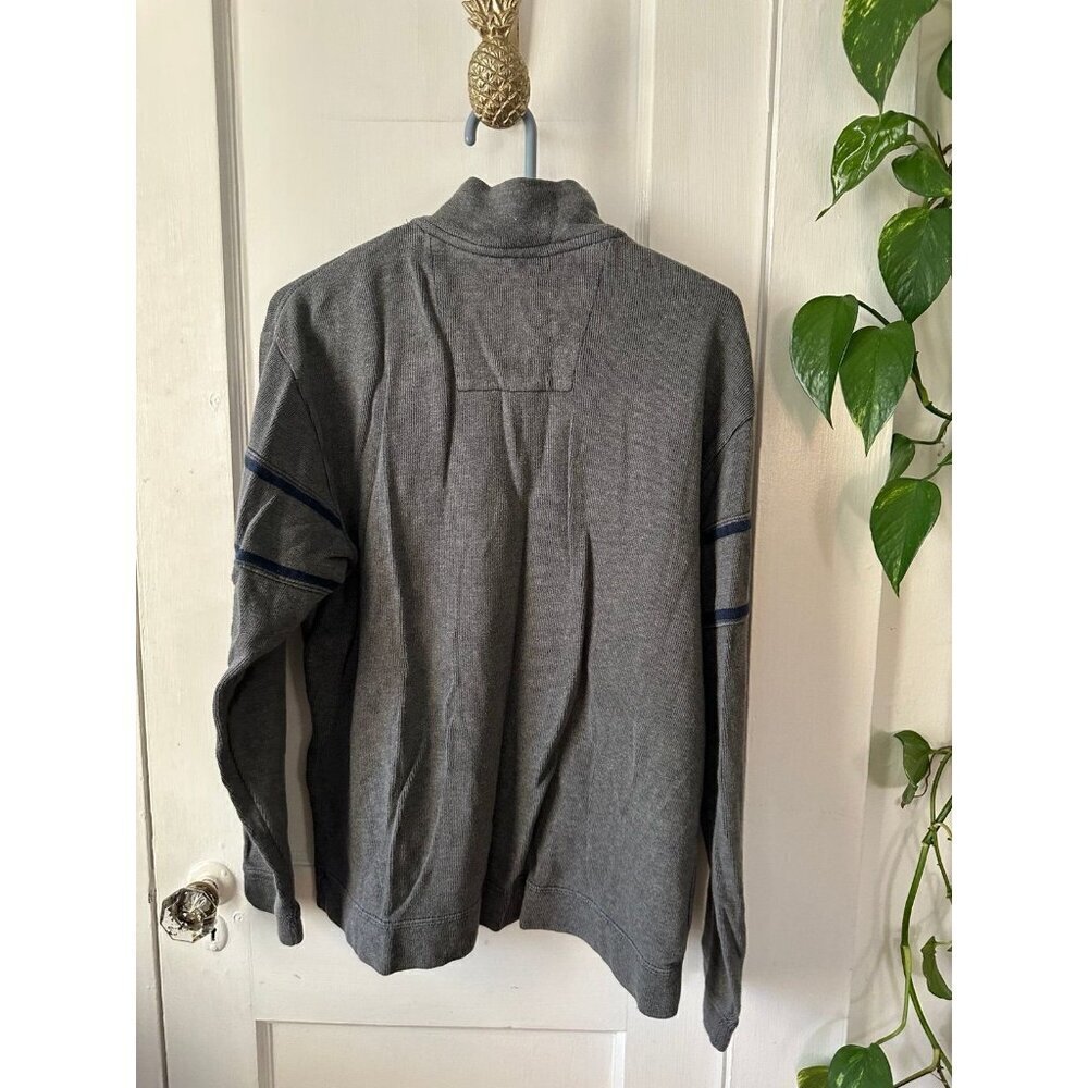 Arrow men’s size medium, long sleeve gray sweater - Picture 7 of 8